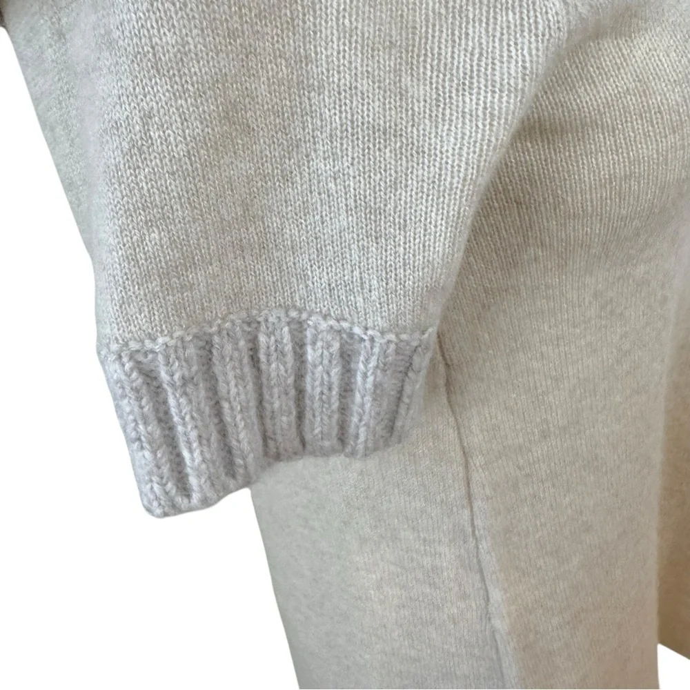 Alice + Olivia Cream Cowl Neck Sweater